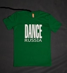 Фирменная футболка с принтом DanceRussia